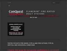 Tablet Screenshot of conquest-firespray.com